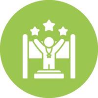 Finish Line Functional Icon Art vector