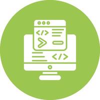 front end Line Style Symbol vector