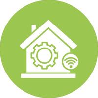 Home Automation Interactive UI Graphic vector