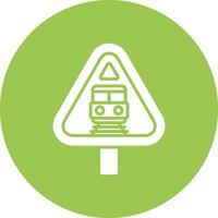 Railway Artistic UI Symbol vector