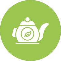 Teapot Subtle Shadow Icon vector
