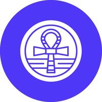 Ankh Functional Flat Style vector