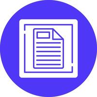 File Lined Visual Concept vector
