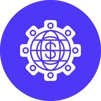Global Economy Graphic Interface Asset vector