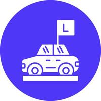 Learner Shadowed Icon Style vector