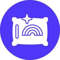 Pillow Flat Styled Symbol vector