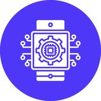 Smartwatch Thin Line Design vector