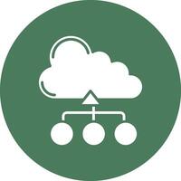 Hosting Responsive Icon Badge vector