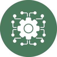 Networking 3D Styled Symbol vector