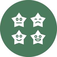 Rating Clean Web Element vector