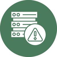 Server Sharp Edge Symbol vector