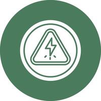 High Voltage Neon Graphic Style vector