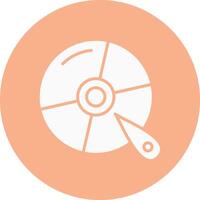 Disk Frame Icon vector