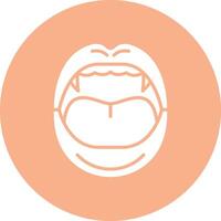 Mouth Minimal Touch Graphic vector