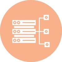 Server Bold App Illustration vector