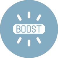 Boost Tech Style Illustration vector