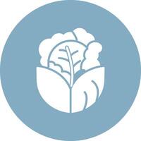 Cabbage Dynamic Web Illustration vector