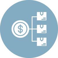 Cost Simple UI Visual vector