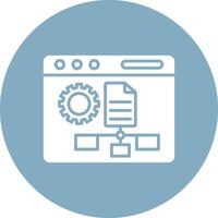 Data Modeling Compact App Icon vector