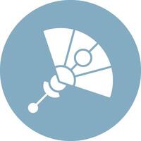 Fan Sharp Edge Symbol vector