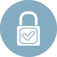 Lock Compact App Icon vector