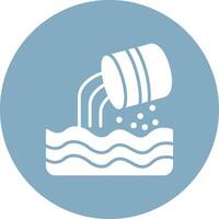 Toxic Waste Smart UI Graphic vector