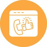Best Customer Experience Clean Shape Symbol vector
