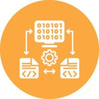 Coding Creative Flat Illustration vector
