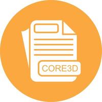 CORE3D File Format Sharp Edge Symbol vector