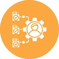 Data Management Line Style Symbol vector