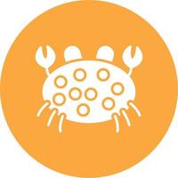 Crab Smooth Gradient Icon vector