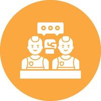 Talk Minimal Touch Graphic vector