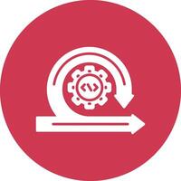 Agile Modern Tech Icon vector