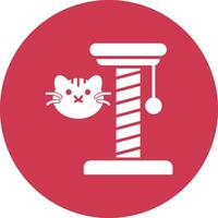 Cat Toy Color Enhanced Graphic vector