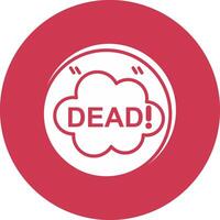 Dead Web Interface Symbol vector
