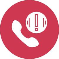Emergency Call Colorful Concept Art vector