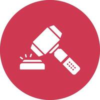Hammer Bold App Illustration vector