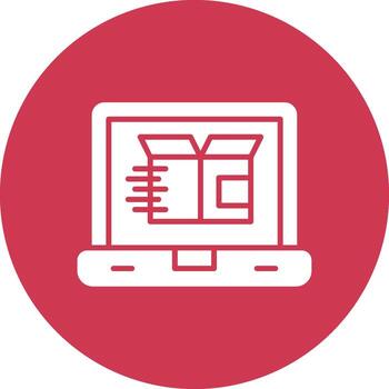 logístico color mejorado gráfico vector