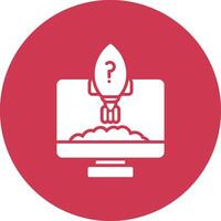 Launch Functional Icon Art vector