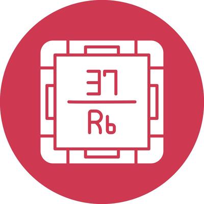 Rubidium Digital Concept Icon