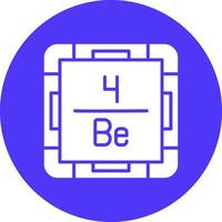 Beryllium Interactive UI Graphic vector