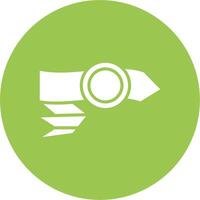 Right Arrow Minimal Touch Graphic vector