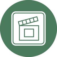 Clapper Digital UI Element vector