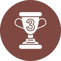 3rd Prize Minimal Touch Graphic vector