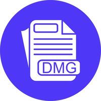 DMG File Format Conceptual Line Work vector