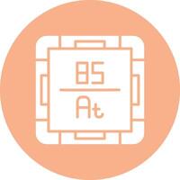 Astatine Lined UI Illustration vector