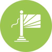 Seychelles Flag Mono Icon Symbol vector