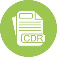 CDR File Format Lined Visual Concept vector