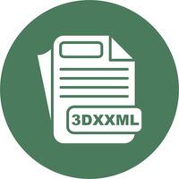 3DXXML File Format Conceptual Line Work vector
