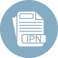IPN File Format Dynamic Web Illustration vector
